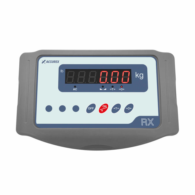 Indicator with led display to visualize weighing readings and operate with your platform scale