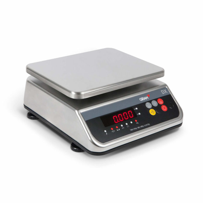 watertight digital scale with legal-for-trade approval
