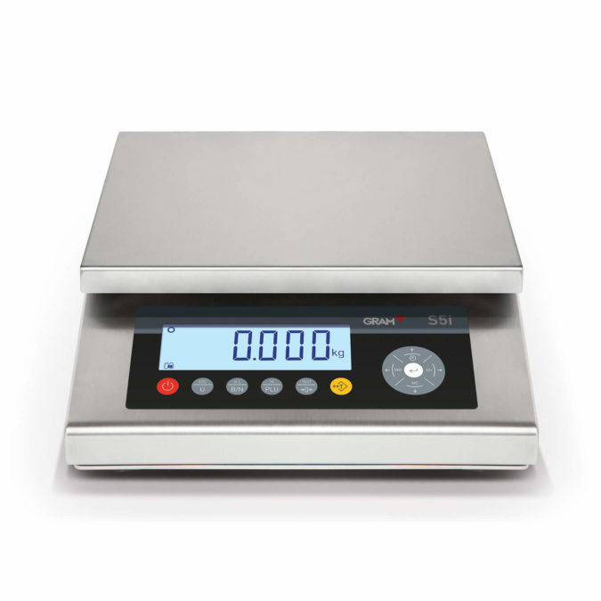 Industrial scale stainless steel body